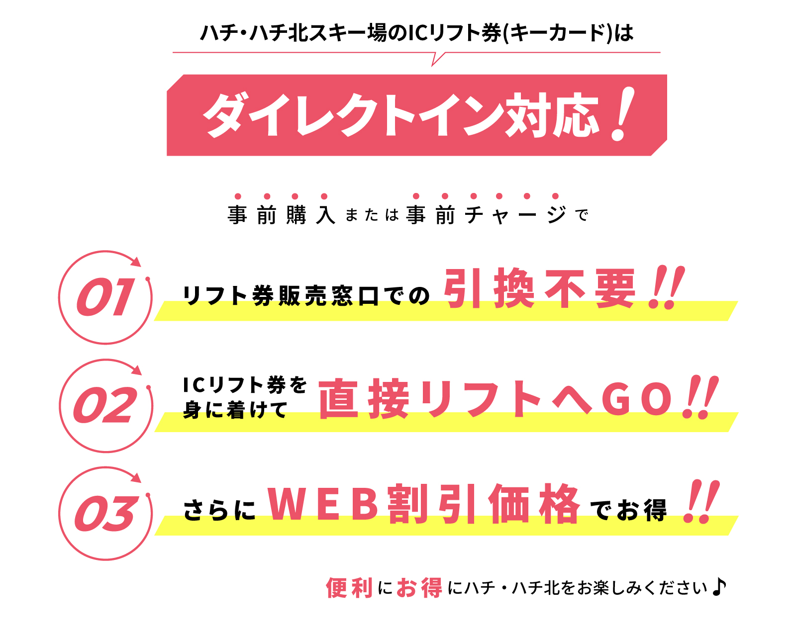 ダイレクトイン｜関西・兵庫県でスノボー・スキーを楽しむハチ・ハチ北