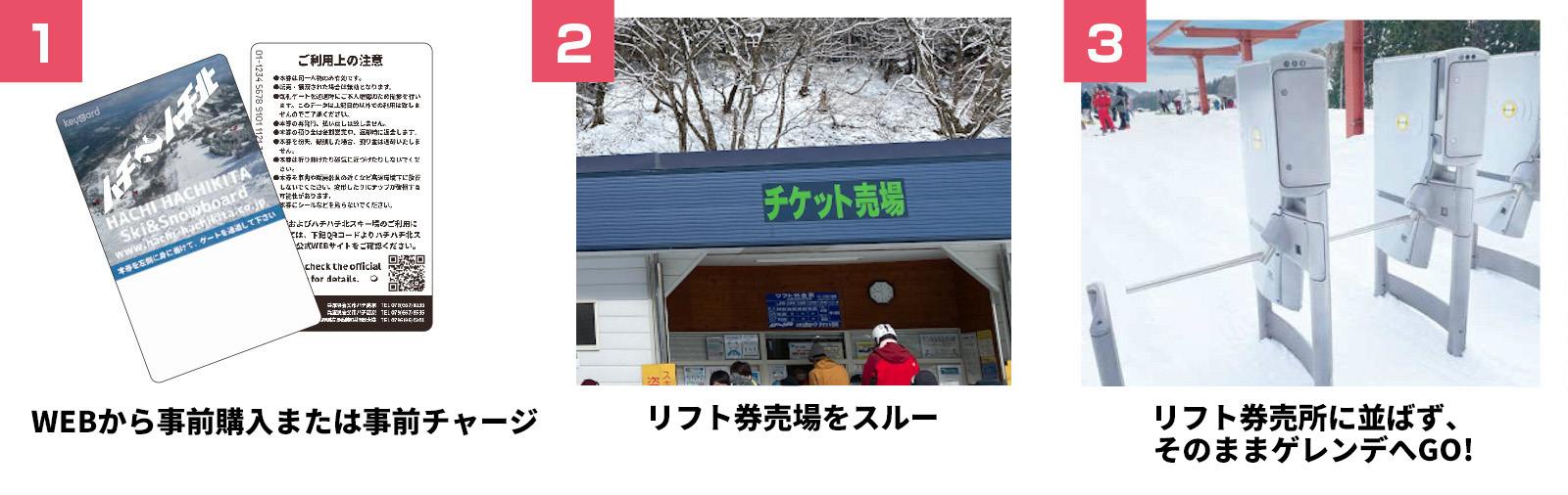 ダイレクトイン｜関西・兵庫県でスノボー・スキーを楽しむハチ・ハチ北